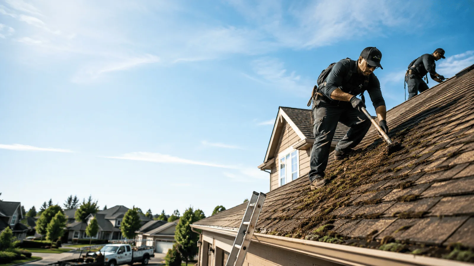 Roof Moss Removal in Center, MO near me